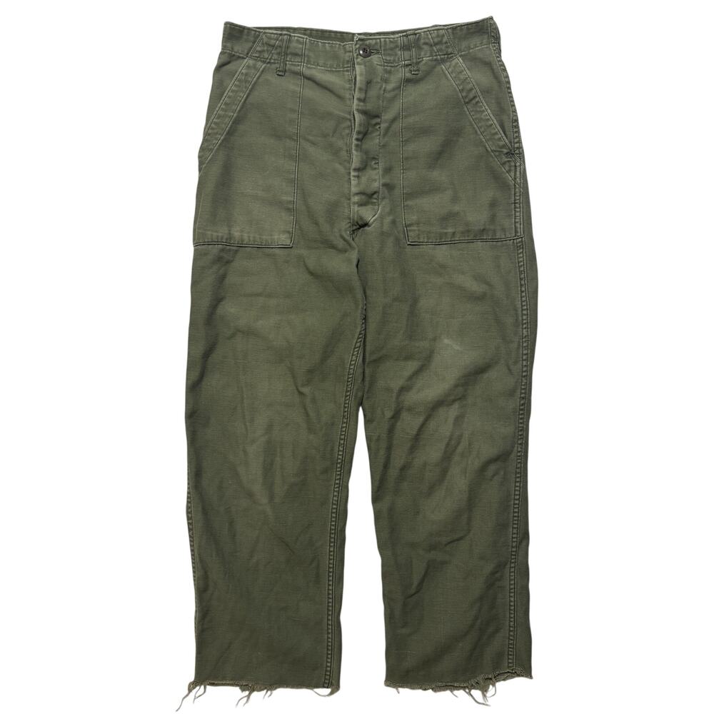 VTG 60’s OG-107 Military Sateen Fatigue Pants Men’s 30 Green